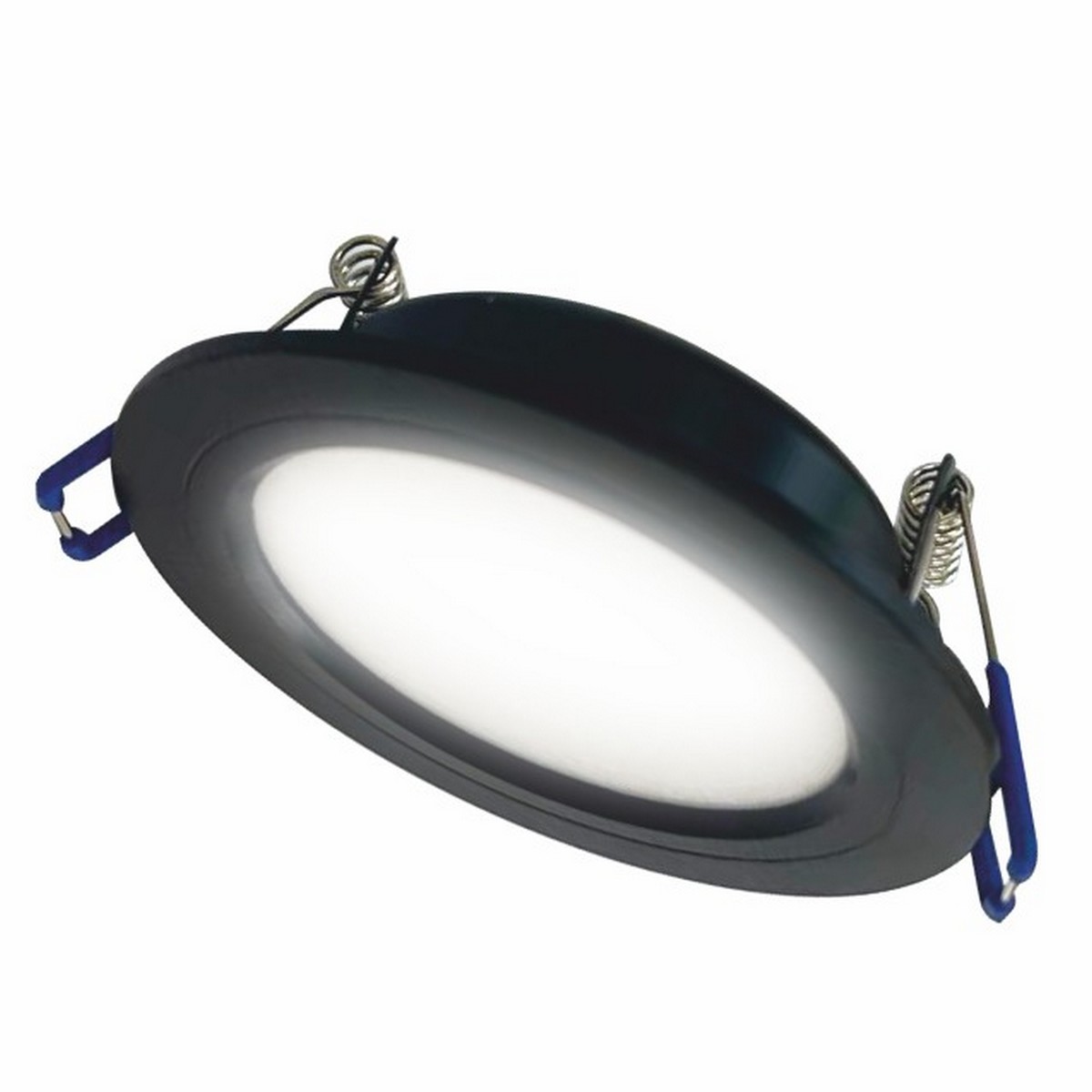 Встраиваемые светодиодные светильники Светильник встраиваемый LEEK LE LED DLRL WH 10W D94 4000K , цв: черный LE061302-0007 