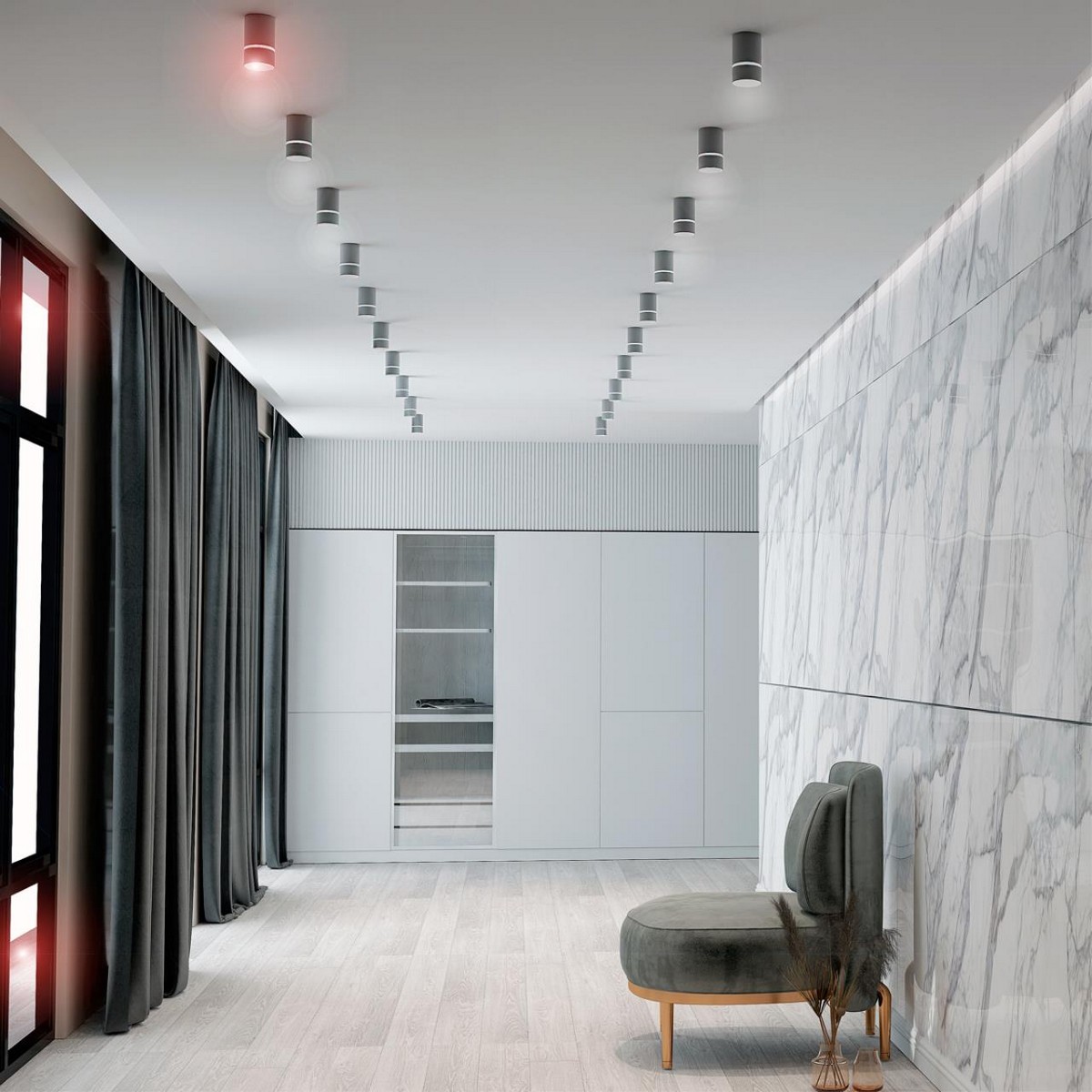 Накладные светодиодные светильники Светильник накладной NOVOTECH 370733 ELINA 