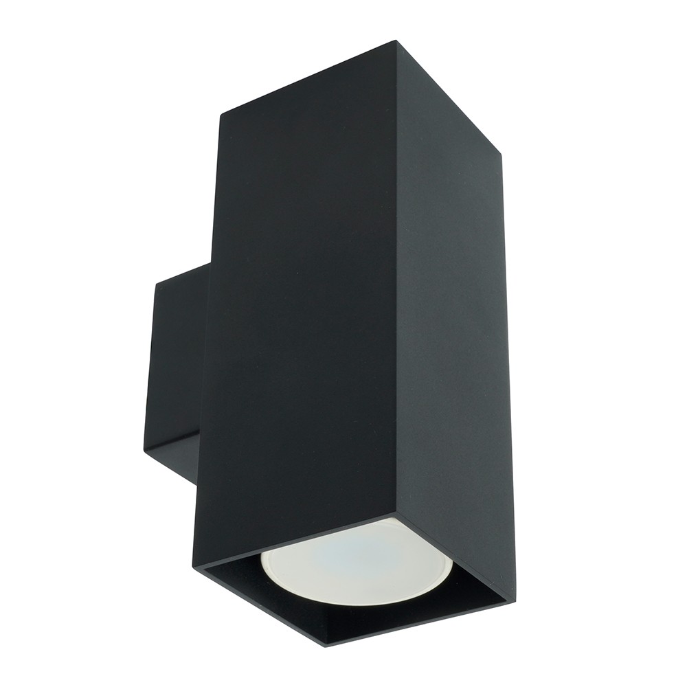 Накладные светодиодные светильники Светильник настенный Feron ML1740 QUAD чёрный IP20 47427