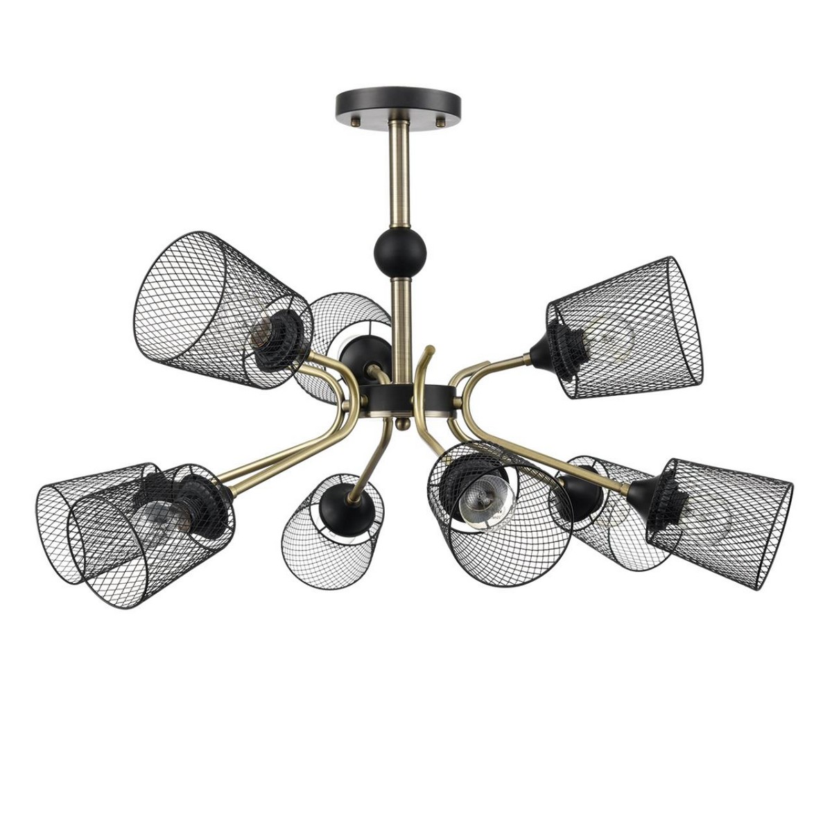 Люстры Люстра потолочная LUMION 8191/9C ABRIS 