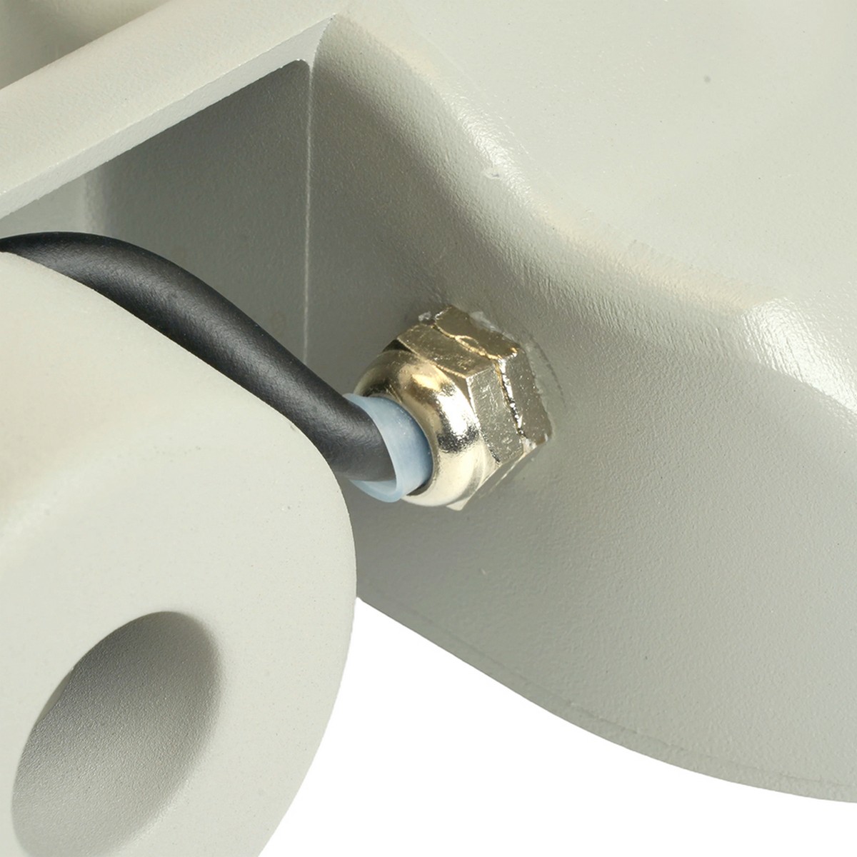 Консольные уличные светодиодные светильники на столб Светодиодный уличный консольный светильник Feron SP3060 100W 6400K 100-265V/50Hz, серый 48687 