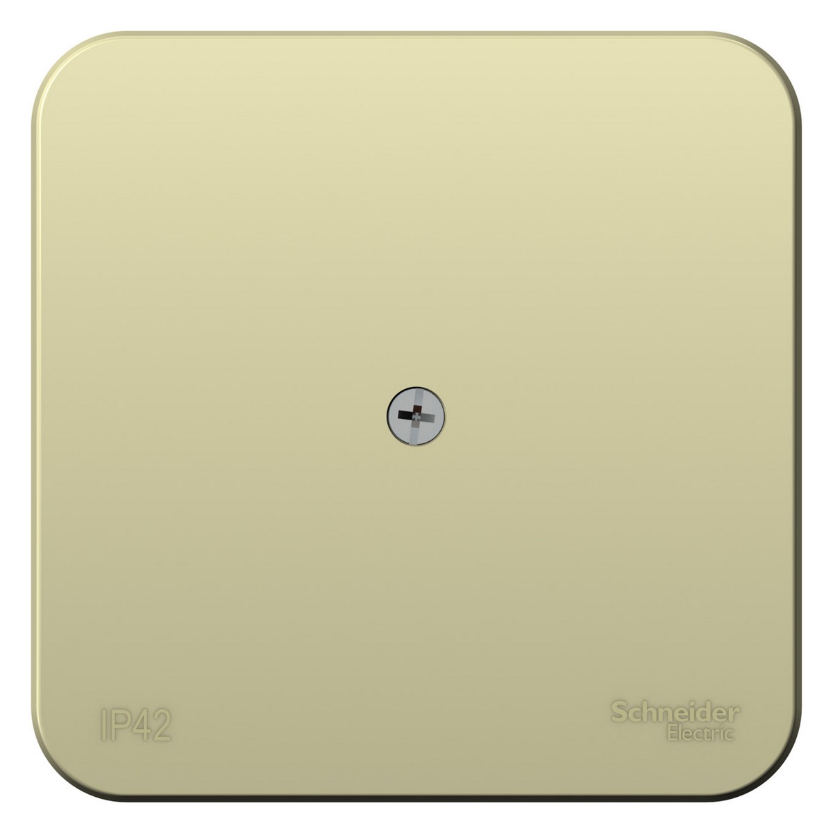 Blanca бежевые розетки и выключатели Коробка SE Blanca распределительная Бежевый наружный IP42 BLNRK000017