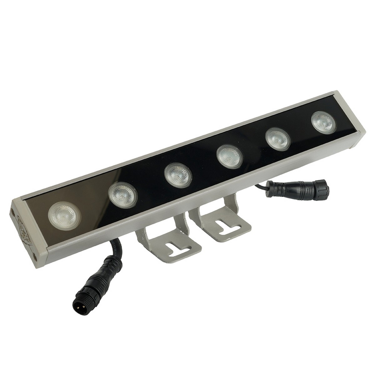 Линейные светодиодные светильники Светодиодный линейный прожектор Feron LL-893 для подсветки стен 2700K 6W DC24V IP65 51564 