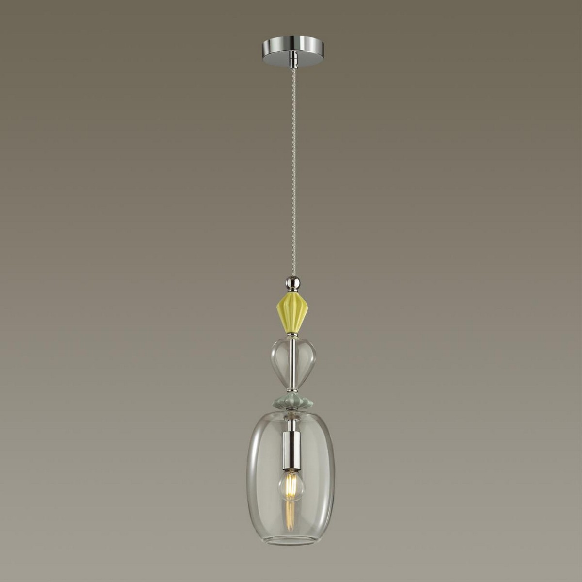 Подвесные светодиодные светильники Подвес ODEON LIGHT 4893/1B BIZET 