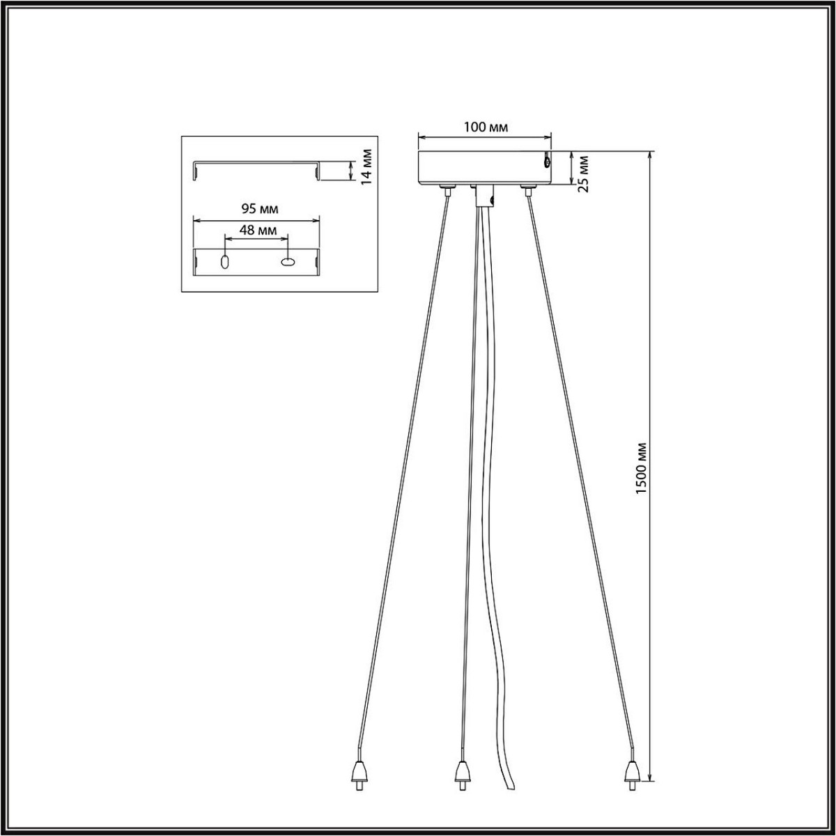 Подвесные светодиодные светильники Подвес СОНЕКС 7752/L QUANTUM 