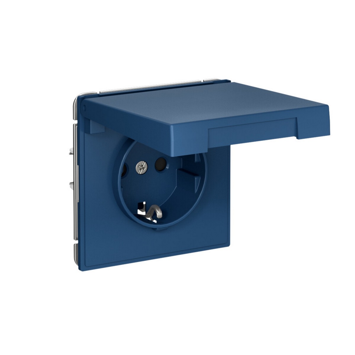 ArtGallery Аквамарин Розетка SE ArtGallery Аквамарин с заземл. со шторк. с крышк., 16А, IP20 быстрозажим. клем. GAL001146S