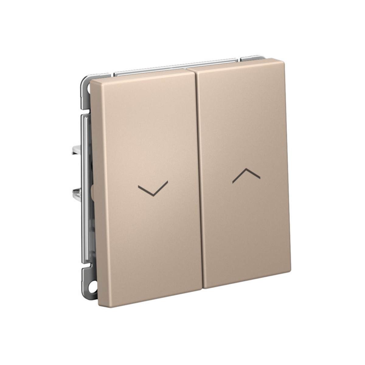 ArtGallery Песочный Выключатель SE ArtGallery Песочный 2-клавишный для жалюзи быстрозажим. клем. GAL001219S