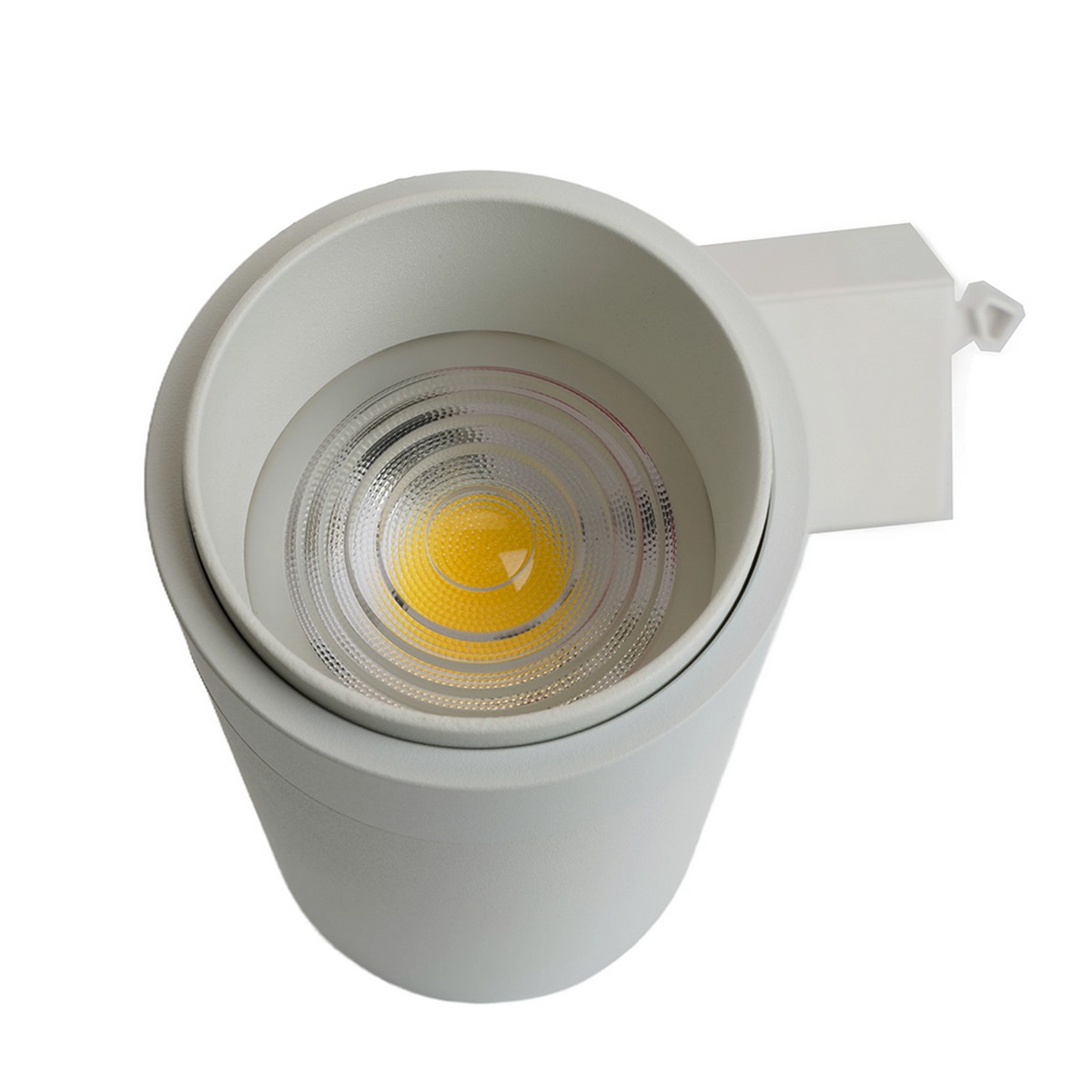 Трековые светодиодные светильники Светодиодный светильник Feron AL137 трековый 20W 4000K черный изменяемый угол освещения 15-60 град 51176 