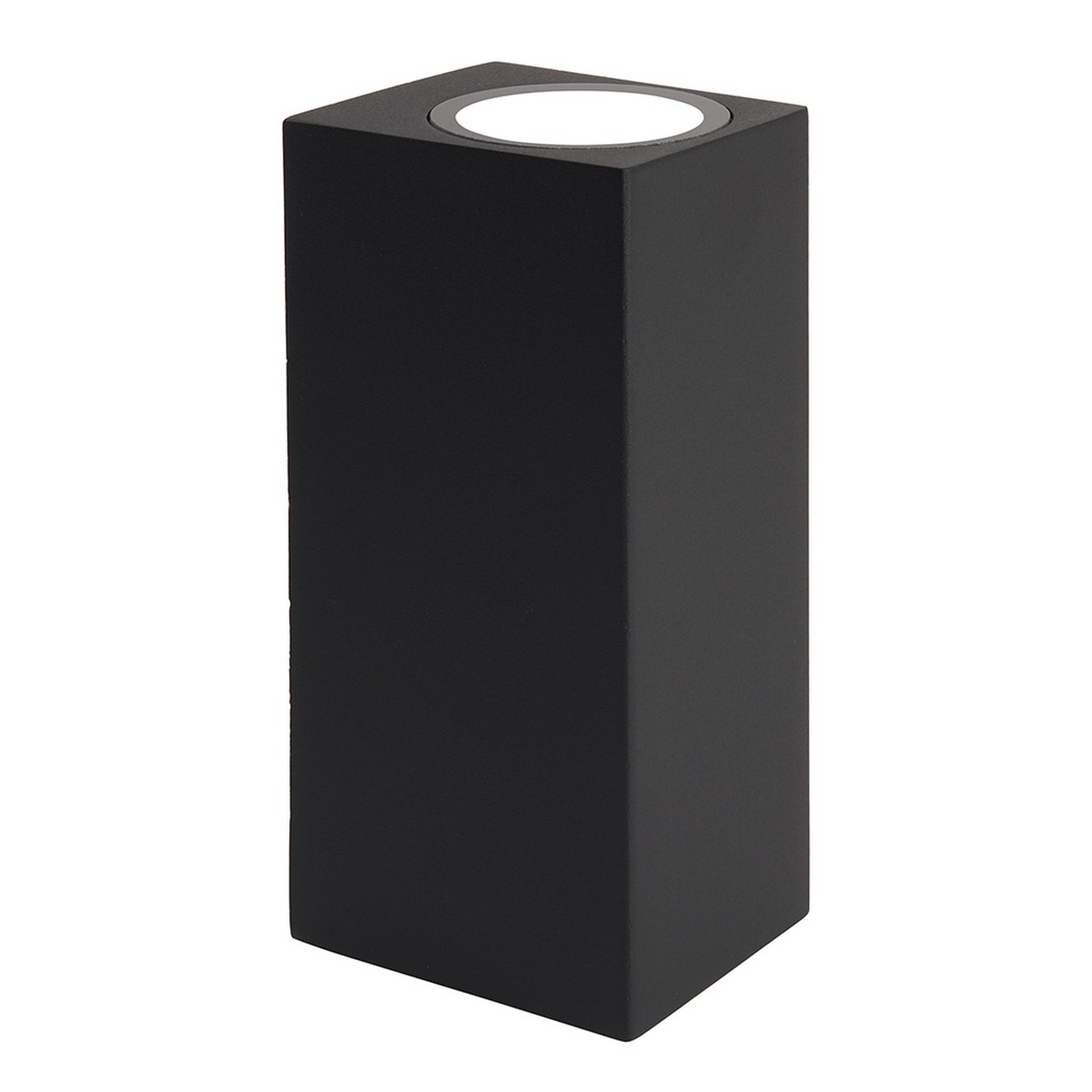 Уличные настенные светильники Светильник садово-парковый Feron DH051 на стену 2*GU10 230V черный 48330 