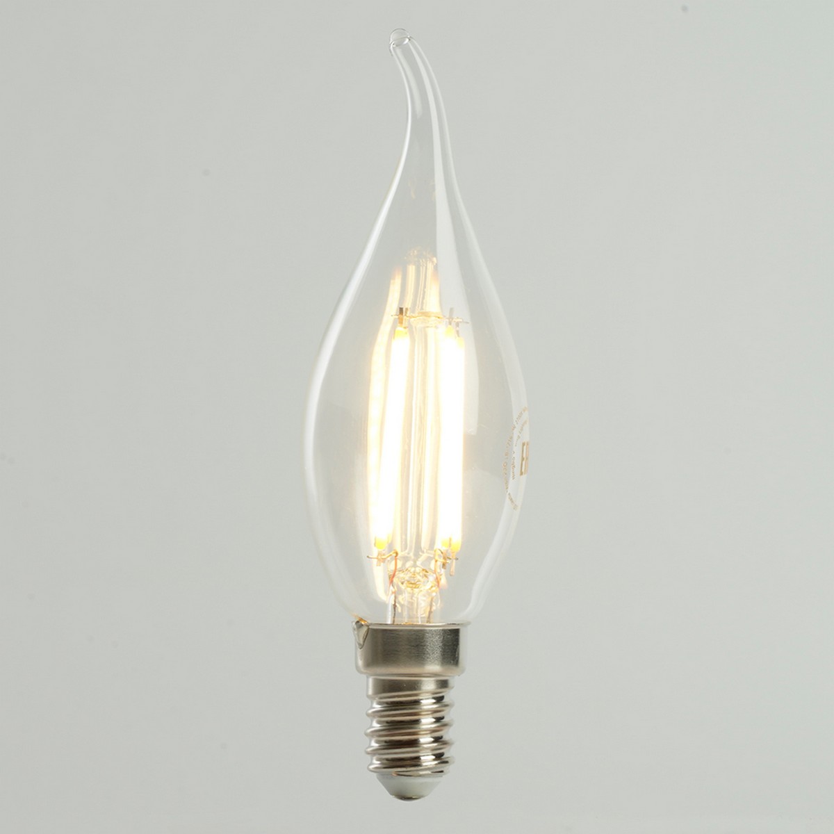 E14 Лампа светодиодная Feron.PRO LB-1216 Свеча на ветру E14 6W 175-265V 2700K 51262 