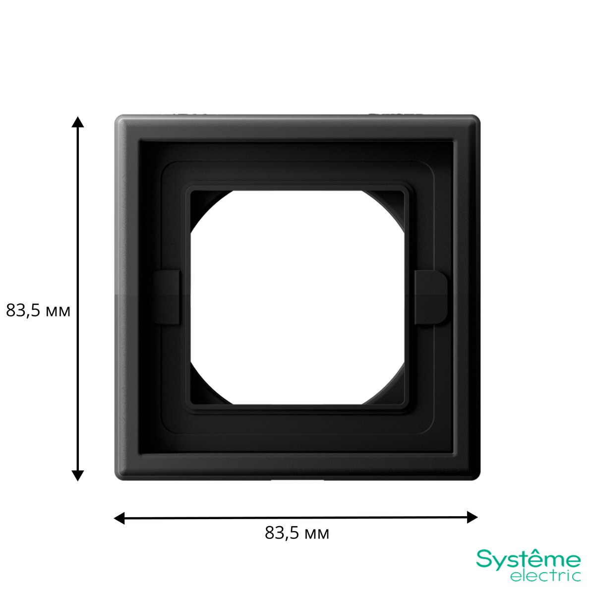 ArtGallery Карбон Рамка Systeme Electric ArtGallery Карбон 1-ая IP44 GAL441001