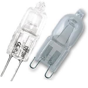 Лампочки Лампы галогенные капсульные G4, G9, GY6.35 