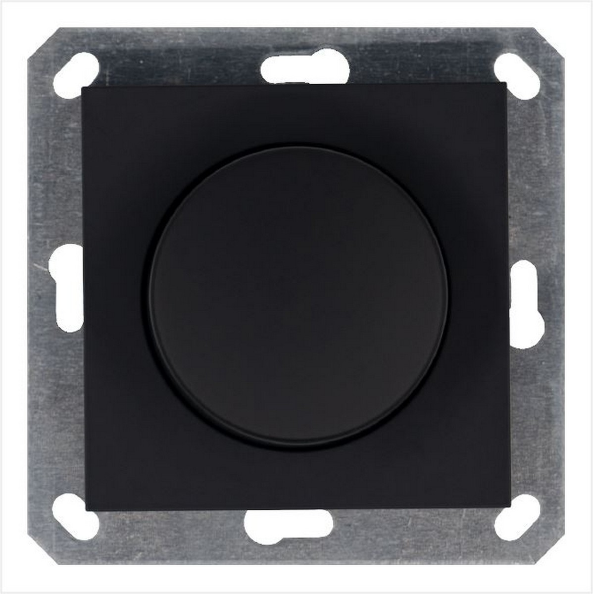 JASMART G - розетки и выключатели Диммер JASMART 30-400W 1gang 2way черный матовый JASMART G4012PB