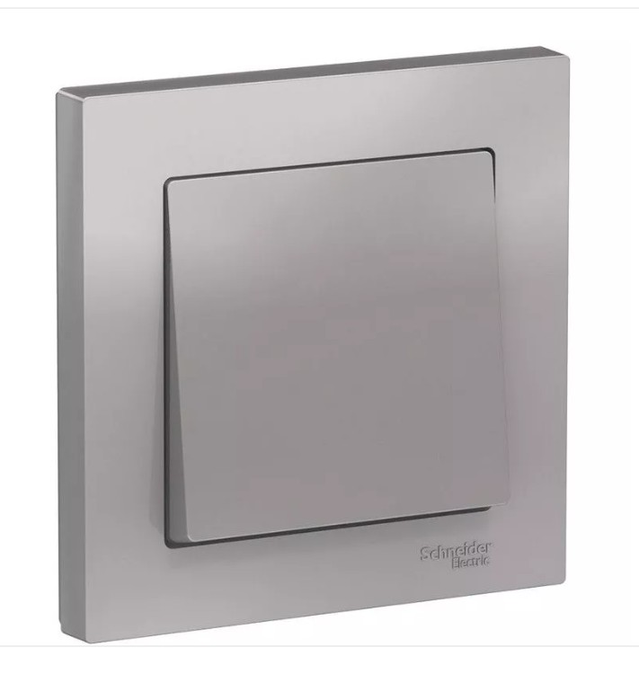 AtlasDesign - Розетки и выключатели AtlasDesign Алюминий