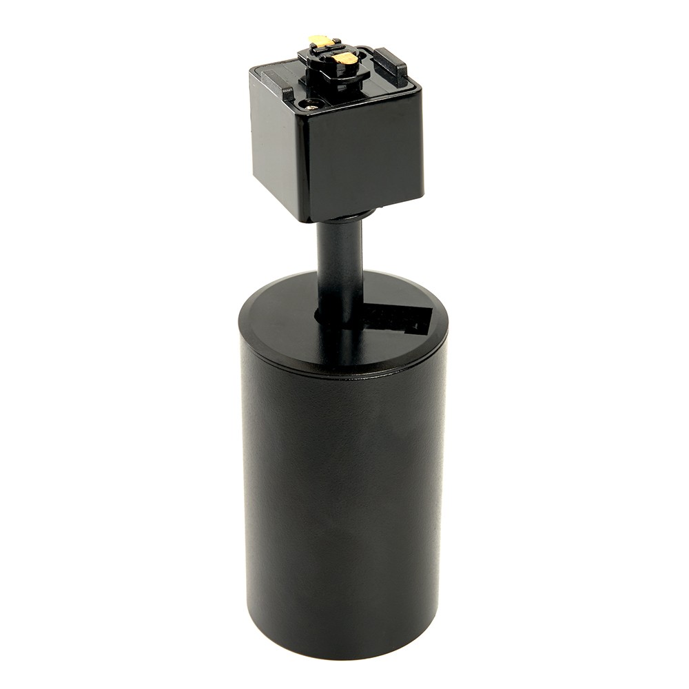 Трековые светодиодные светильники Светильник Feron AL155 трековый однофазный на шинопровод под лампу GU10 черный 32474 