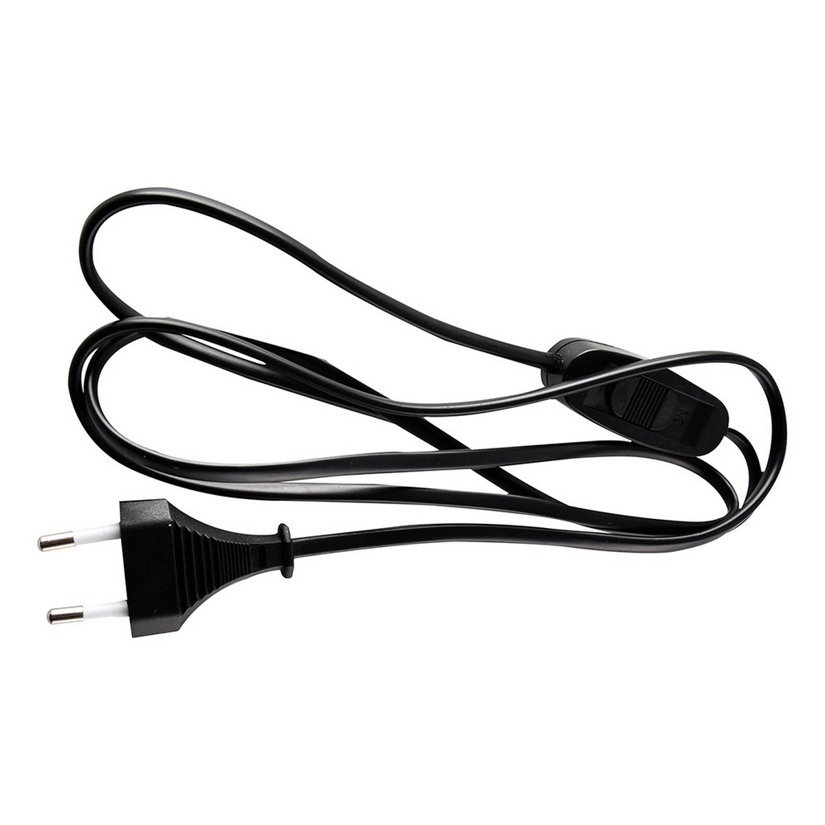 Сетевой шнур Feron KF-HK-1-2 с выключателем 230V 1 9м черный 51041