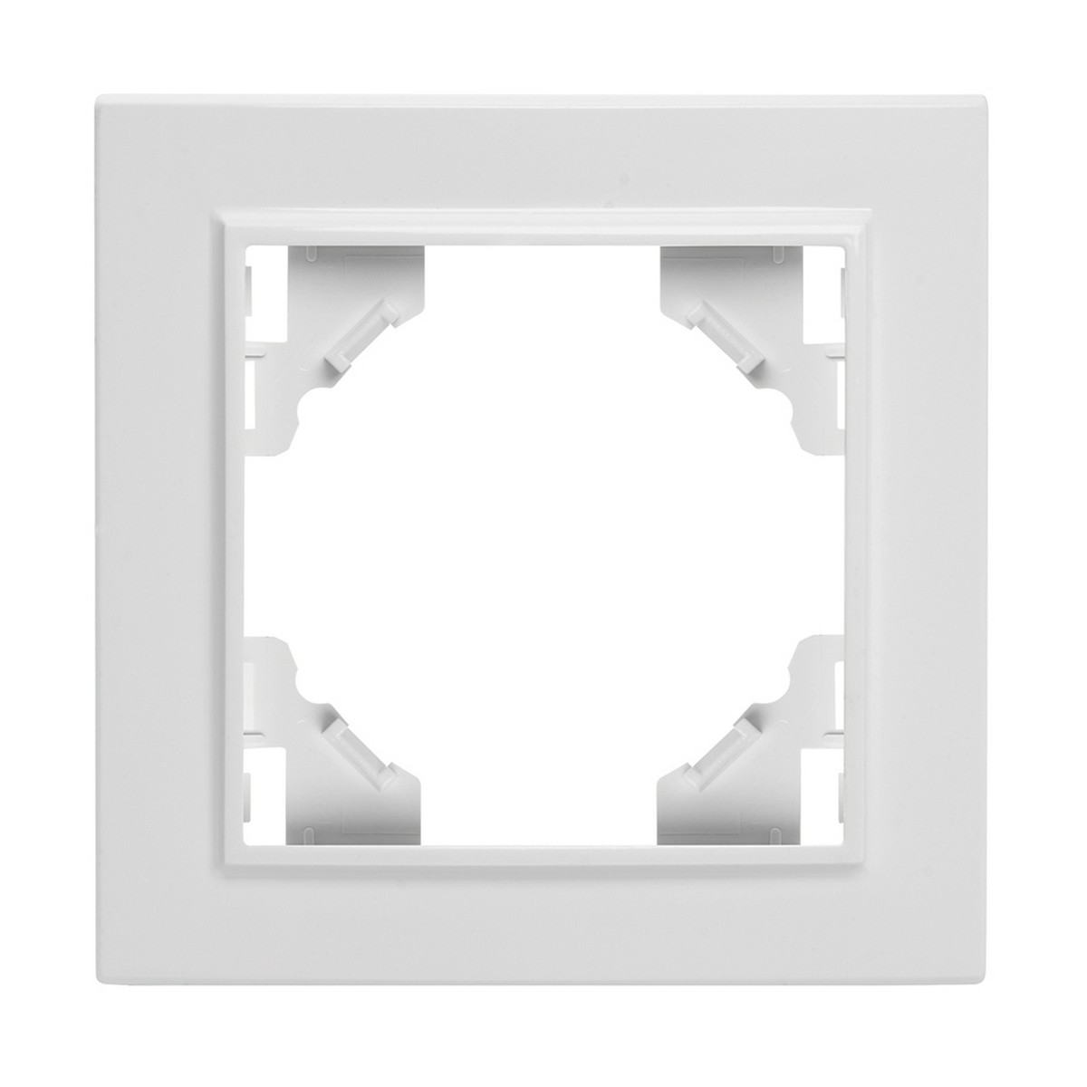 Эрна - Розетки и выключатели Stekker Рамка 1-местная STEKKER PFR00-9001-01 серия Эрна белый 39623