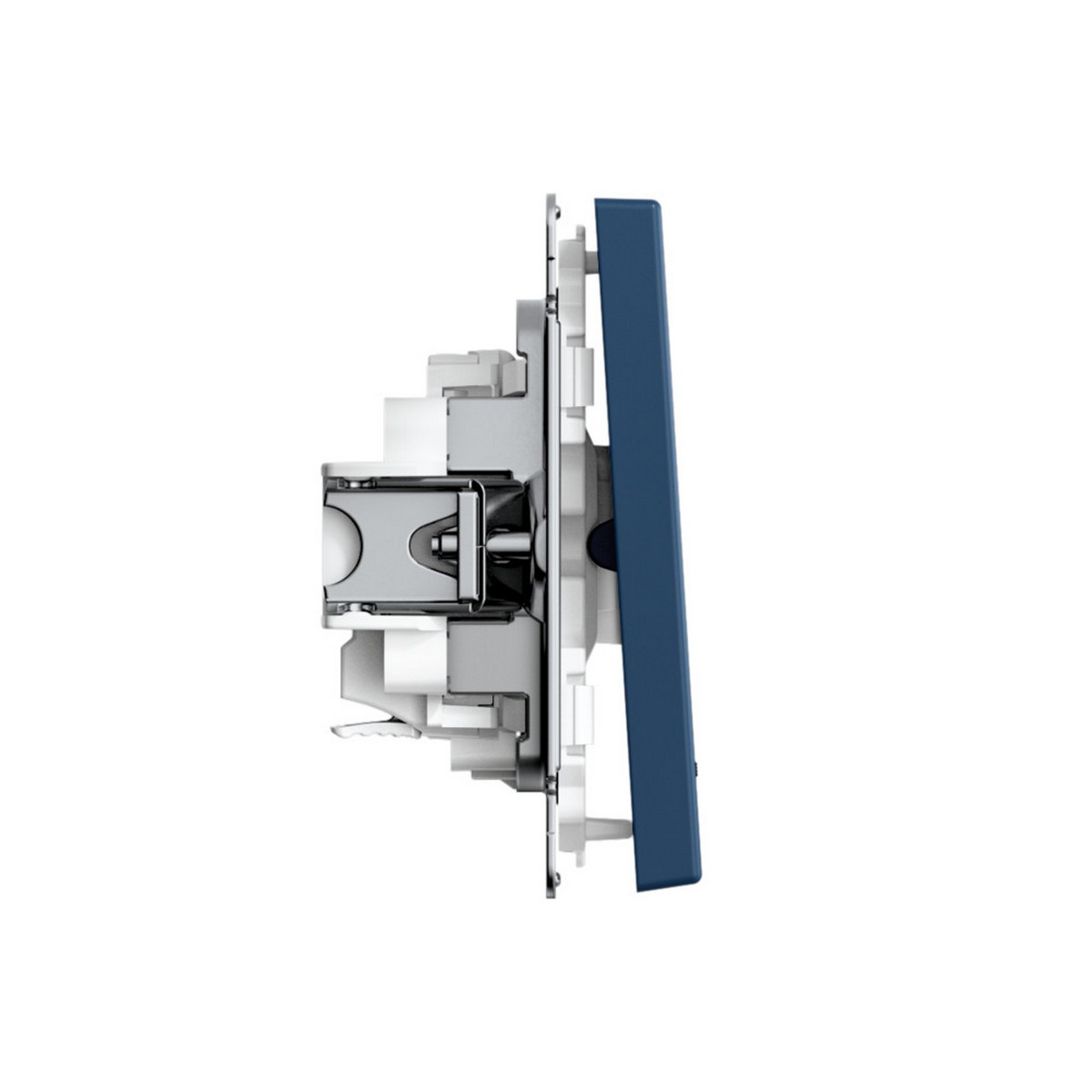 ArtGallery Аквамарин Выключатель SE ArtGallery Аквамарин 1-клавишный с подсветкой, быстрозажим. клем. GAL001113S