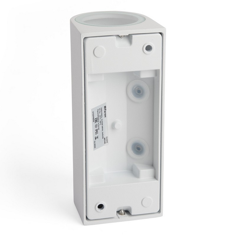 Уличные настенные светильники Светильник садово-парковый Feron DH015 на стену 2*GU10 230V серый 48340 