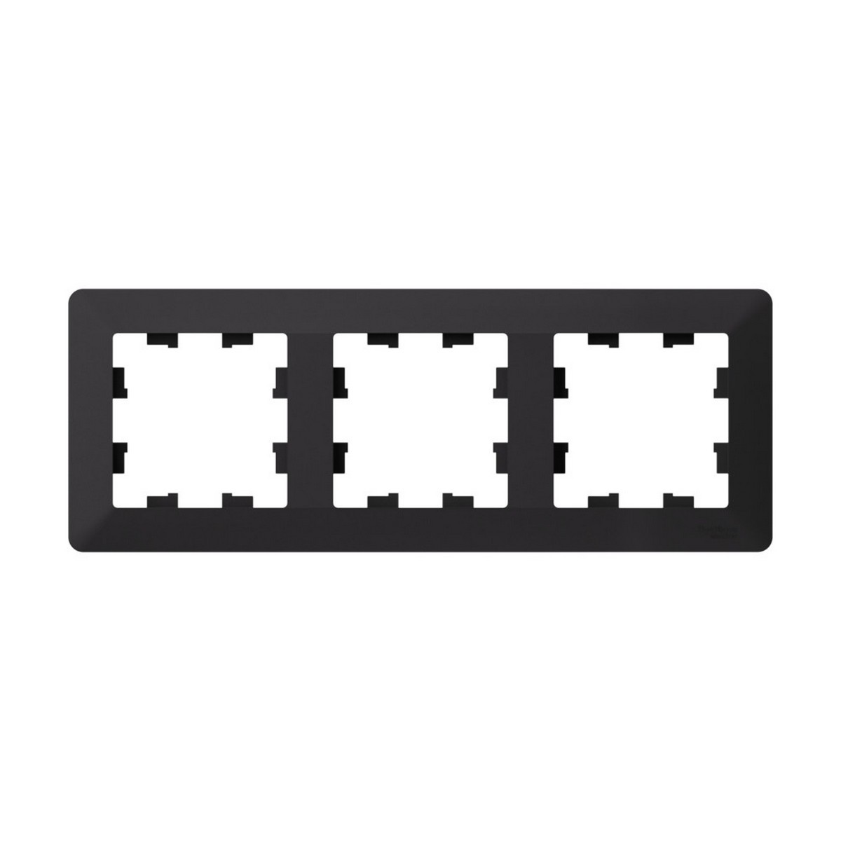 AtlasDesign Карбон Рамка Systeme Electric AtlasDesign Air Карбон/дымчатый черный 3-ая ATN221003