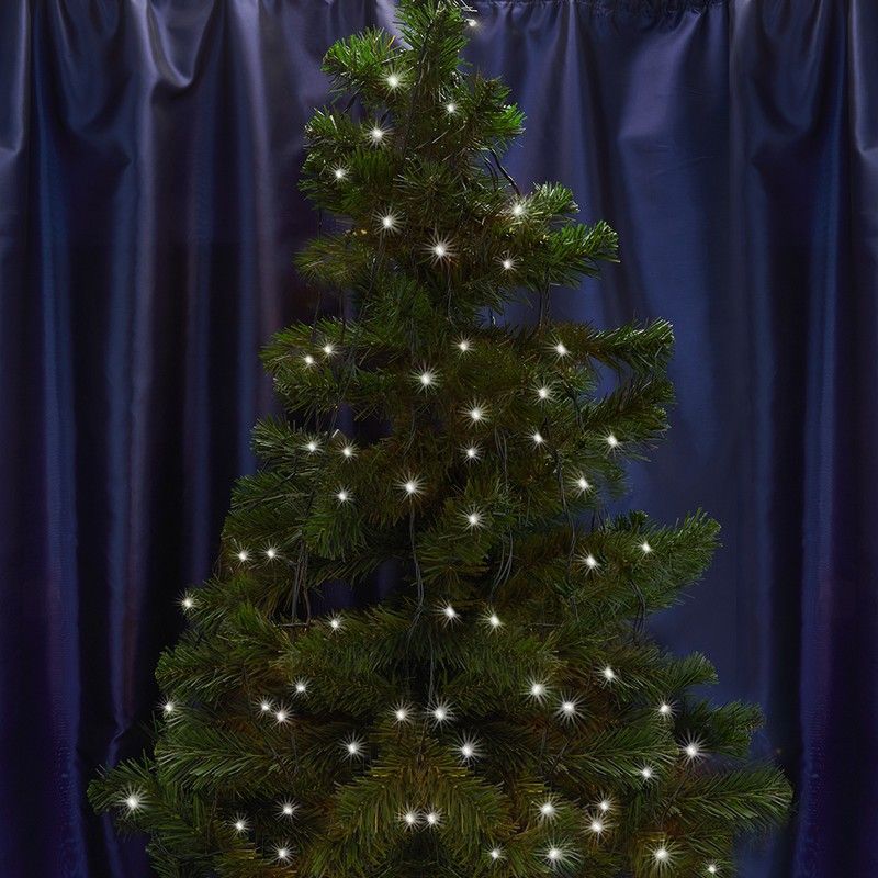 Светодиодная гирлянда Feron CL91 7 веток (3м) + 4м 230V 5000К 220V 32375