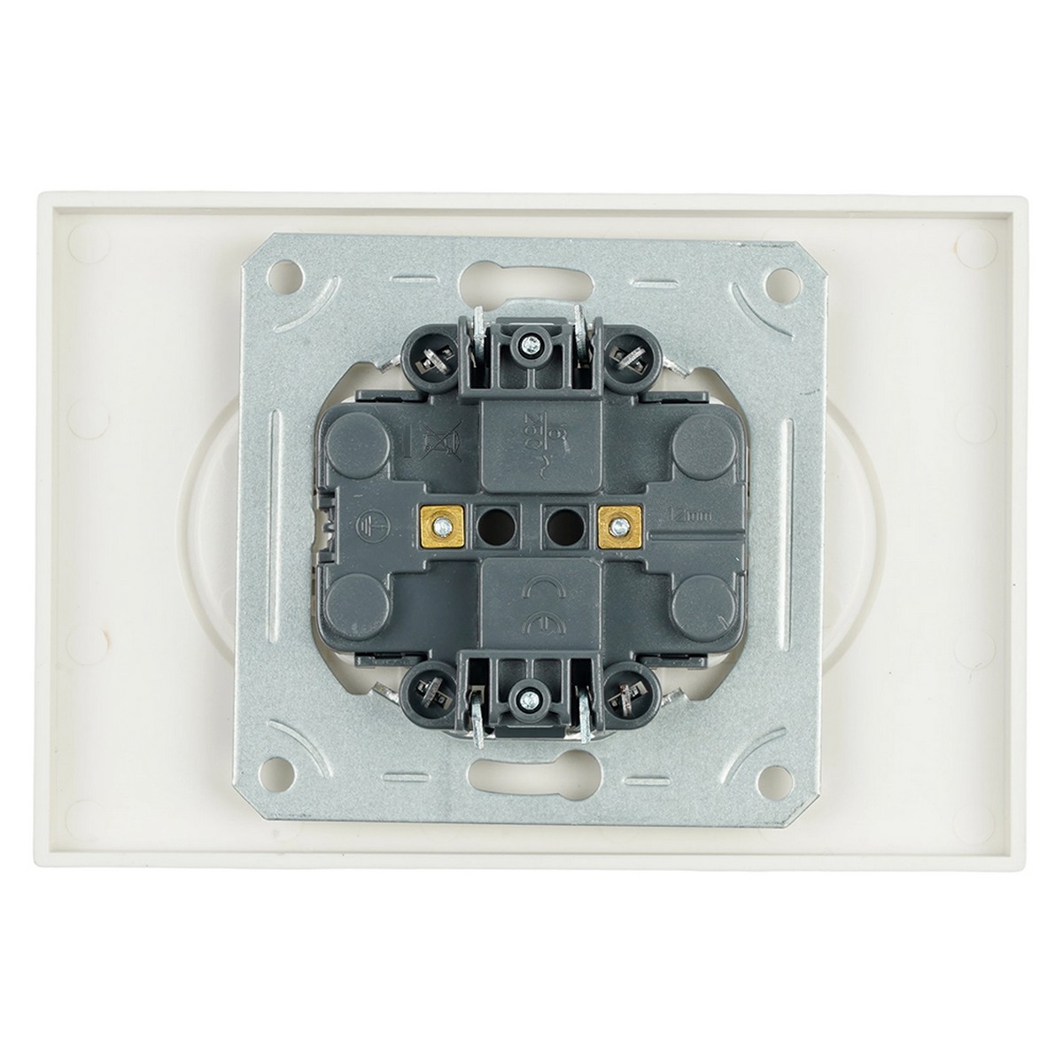 Эмили - Розетки и выключатели Stekker Розетка 2-местная с защитной шторкой STEKKER б/з  Эмили RST16-5116-08 кашемир soft touch 49903