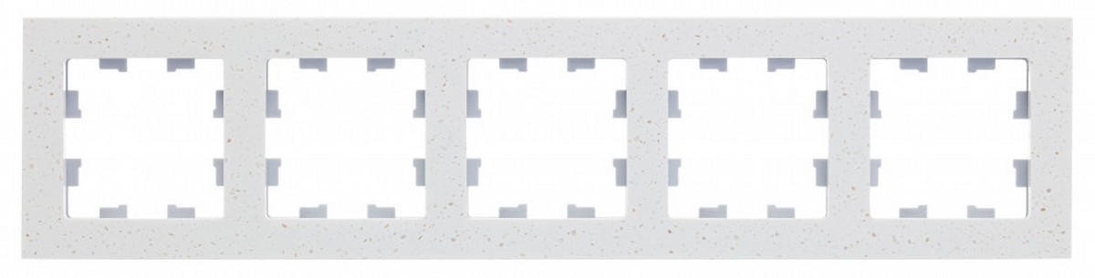 AtlasDesign Рамки Nature Рамка Systeme Electric AtlasDesign Nature Мрамор крем роял 5-ая, универсальная ATN343105