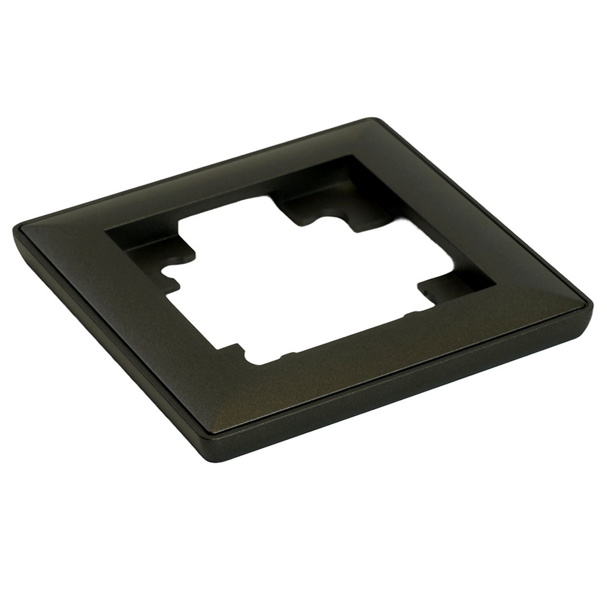 Катрин - Розетки и выключатели Stekker Рамка STEKKER PFR00-7001-05 1-ая Катрин черный 39812