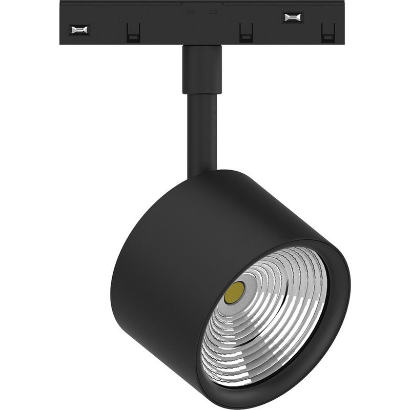 Трековые светодиодные светильники Светильник светодиодный Feron MGN305 трековый магнитный 10W 4000К 90 градусов черный 41953 