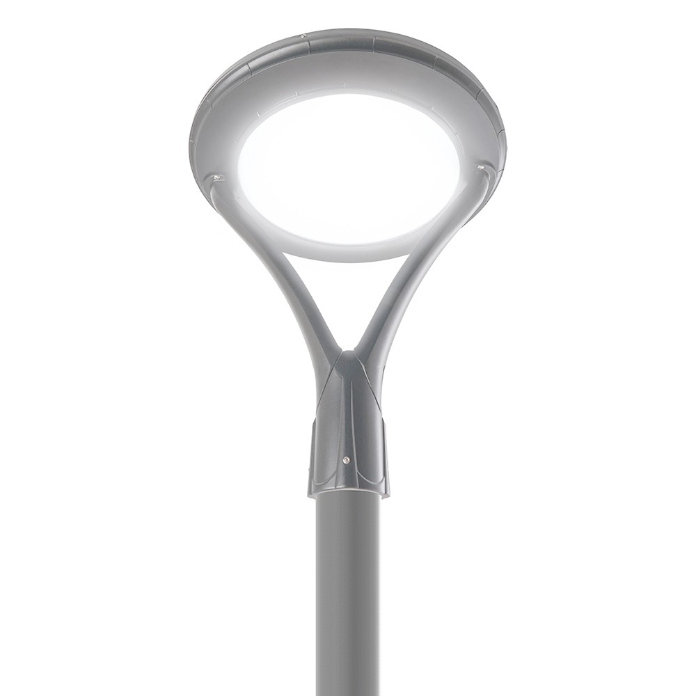 Консольные уличные светодиодные светильники на столб Светильник уличный FERON SP7020 50W 5000lm 5000K серый 48440 