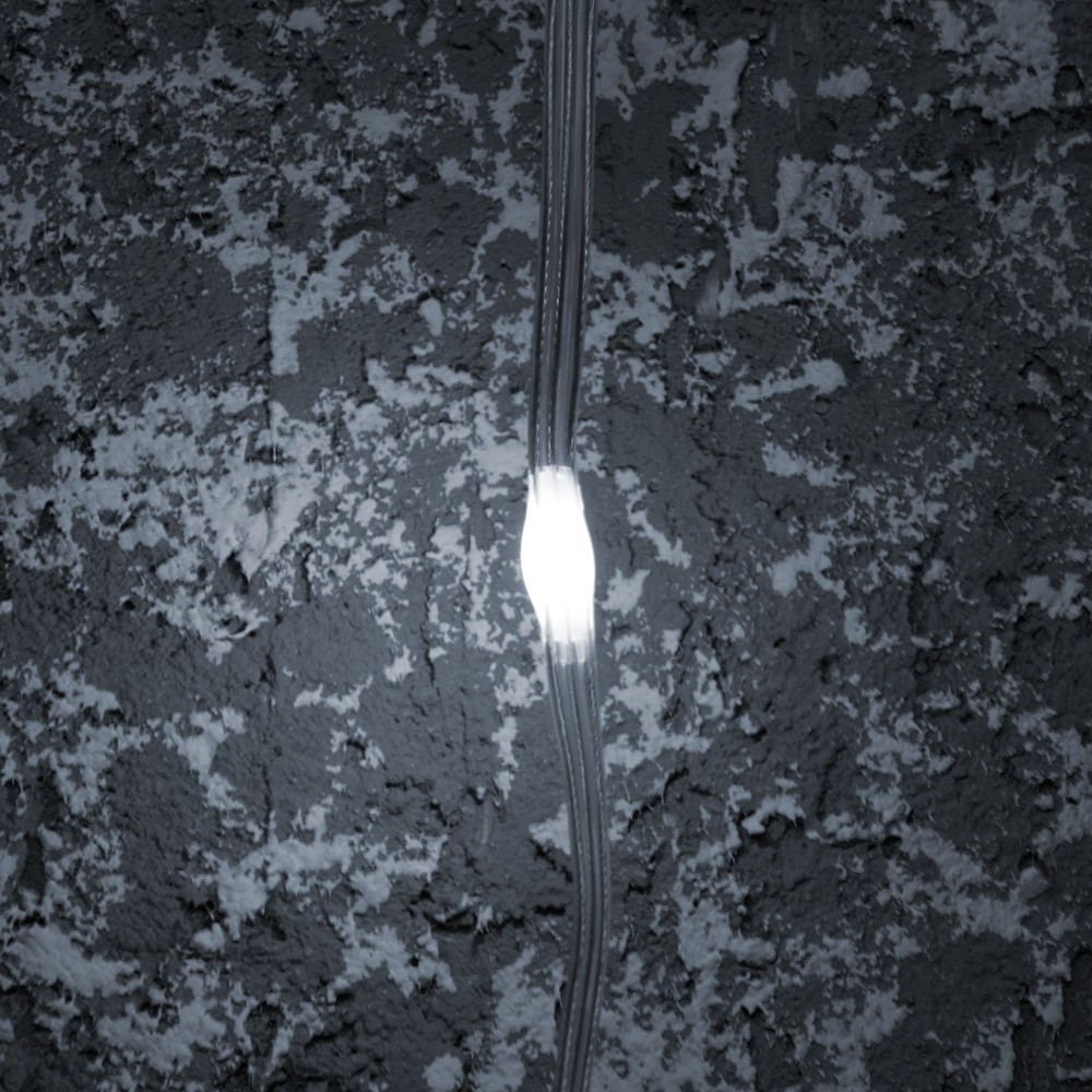 Светодиодная гирлянда Feron CL27 занавес Водопад 3*3м + 3м 230V 5000K, статичная, c питанием от сети, прозрачный шнур 48599