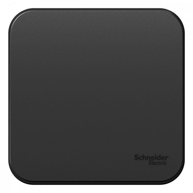 Blanca антрацит розетки и выключатели Выключатель SE Blanca 1-клавишный Антрацит наружный BLNVA101006