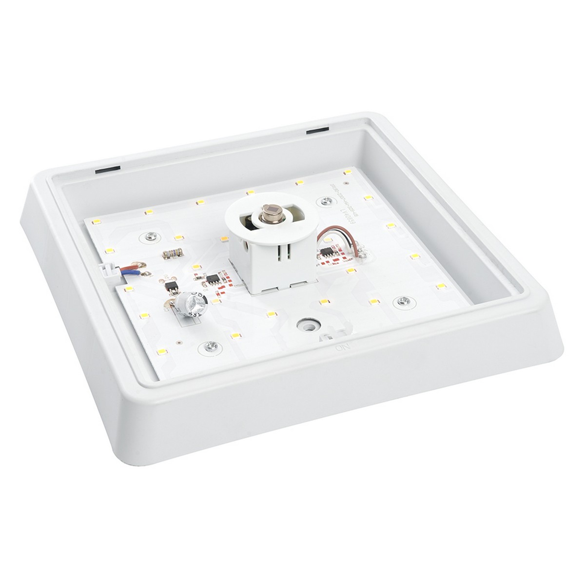 Светодиодные светильники ЖКХ Светильник светодиодный Feron AL3023 с ИК-датчиком 25W 6500K IP20 белый 41805 