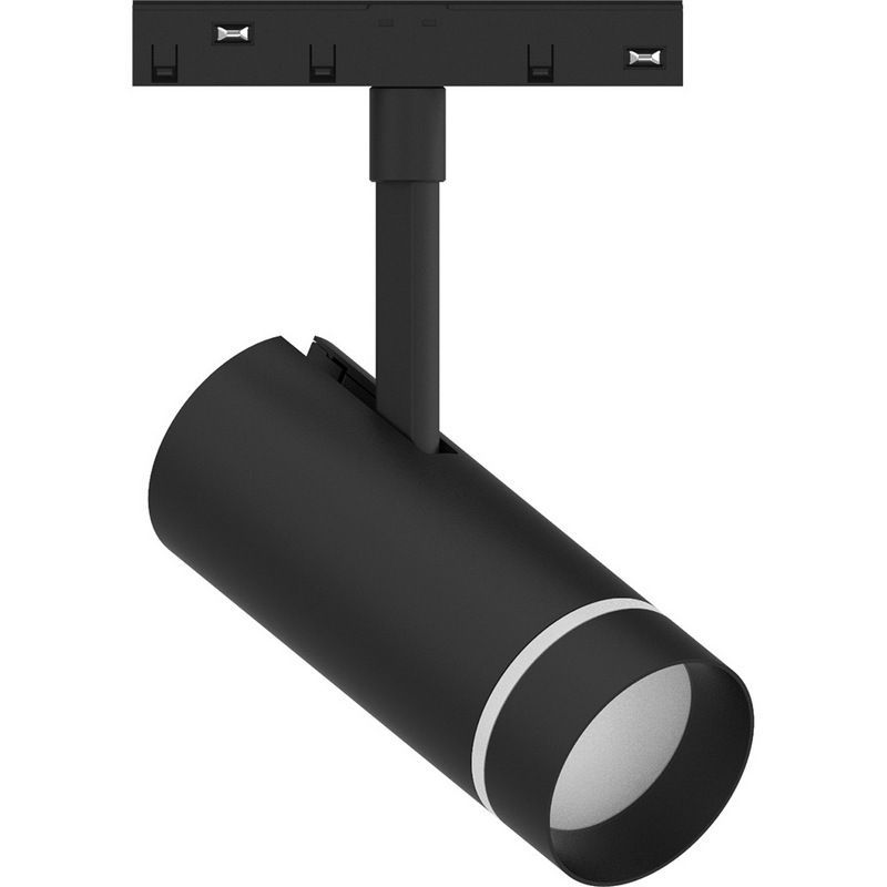 Трековые светодиодные светильники Светильник светодиодный Feron MGN304 трековый магнитный 10W 4000К 90 градусов черный 41951