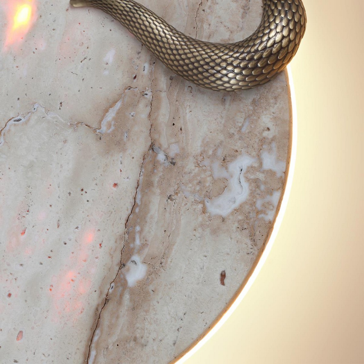 Бра Настенный светильник ODEON LIGHT 7033/10WL SNAKE LED 