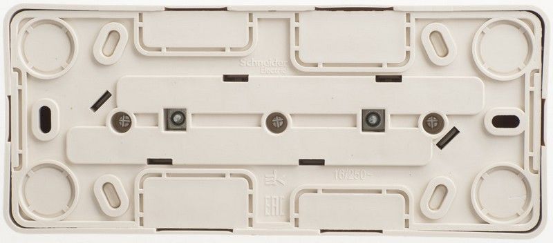 Этюд Кремовый Розетка 3-ая Systeme Electric Этюд наружный Бежевый с/з без шторок 16А 250B PA16-011K