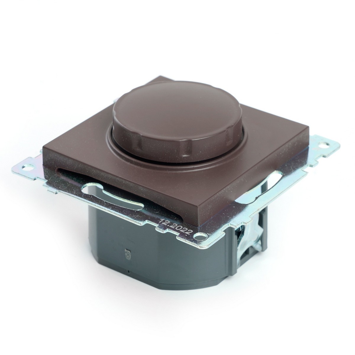 Катрин - Розетки и выключатели Stekker Выключатель диммирующий TRIAC STEKKER GLS10-7106-04 250V 500W Катрин шоколад 49017