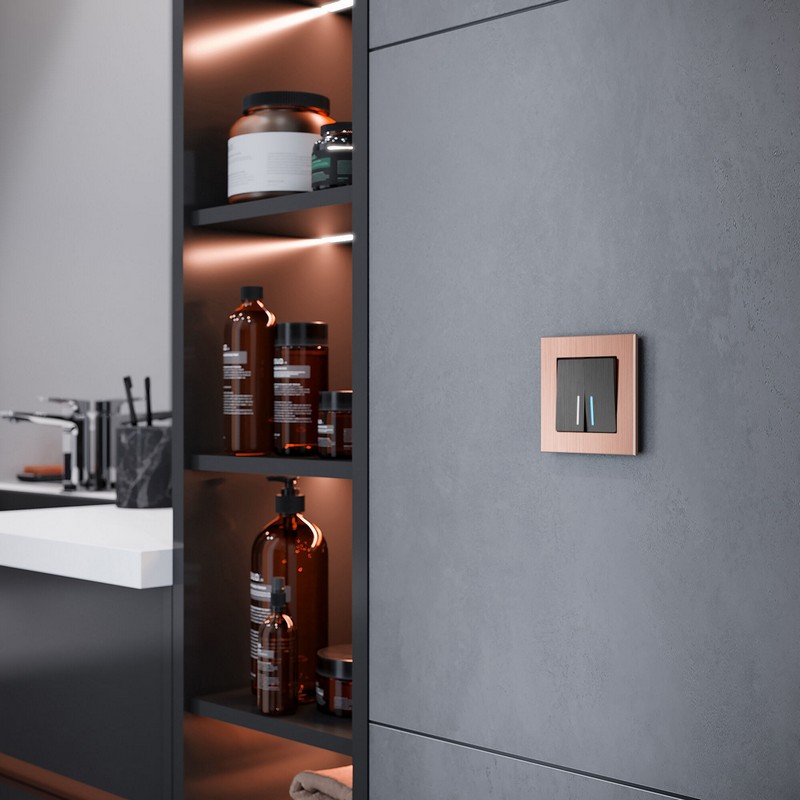 Рамки Werkel Aluminium Рамка Werkel Aluminium на 1 пост (бронза) W0011712