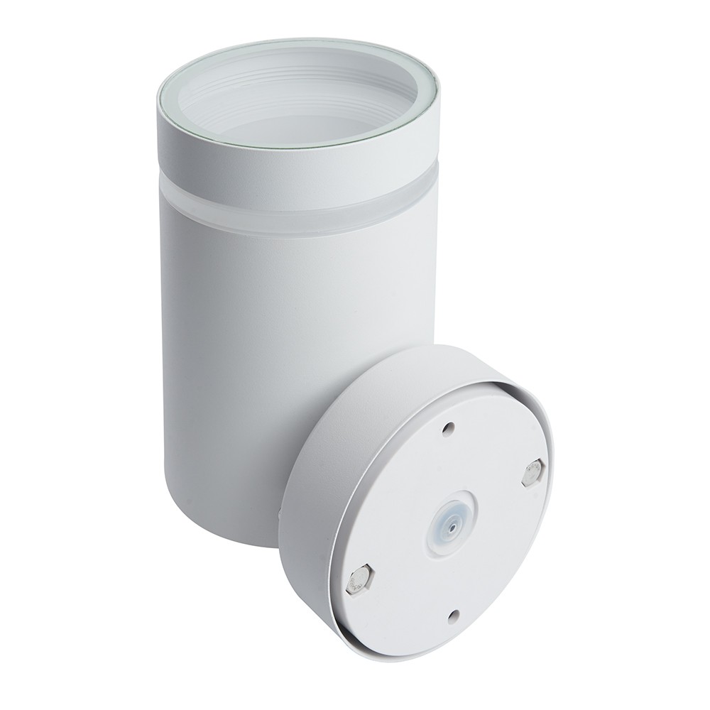 Уличные настенные светильники Светильник садово-парковый Feron DH1001 на стену  GX53 230V белый 48315 