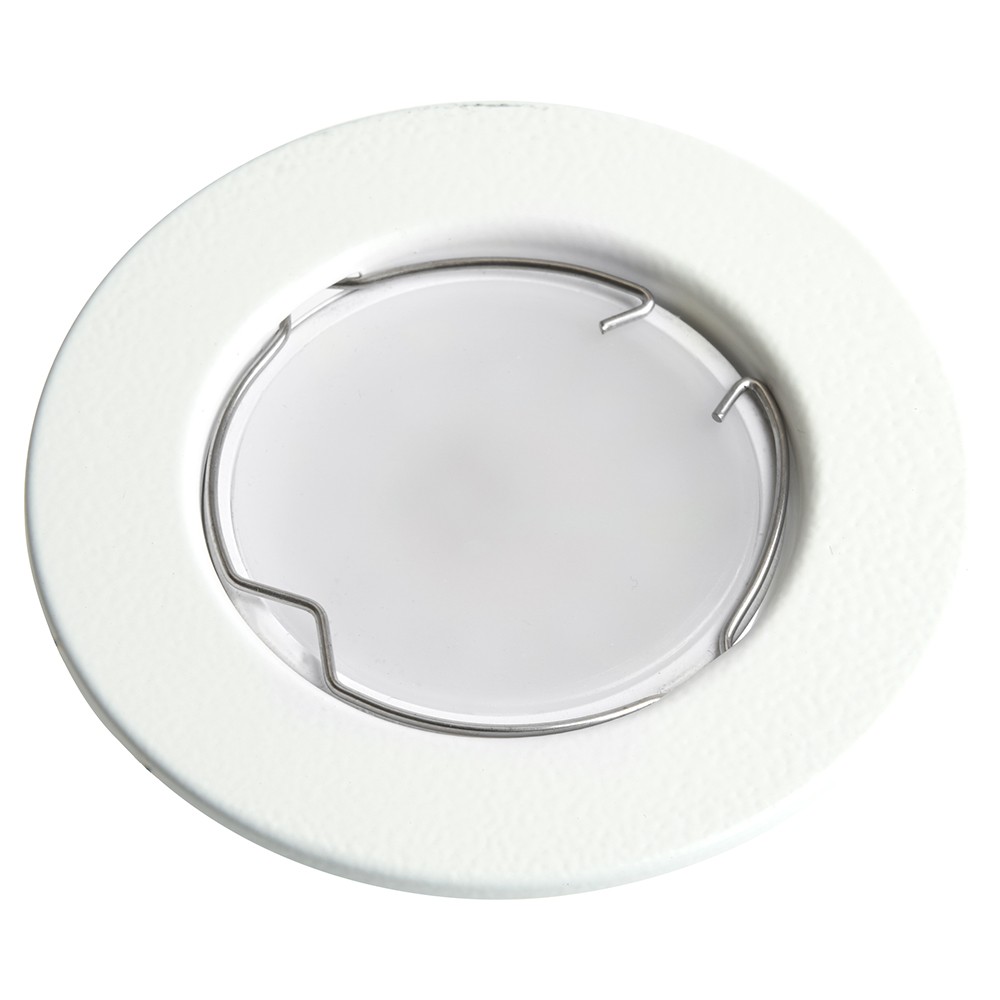 Встраиваемые светодиодные светильники Светильник потолочный встраиваемый Feron DL10 MR16 50W G5.3 белый матовый 48463 