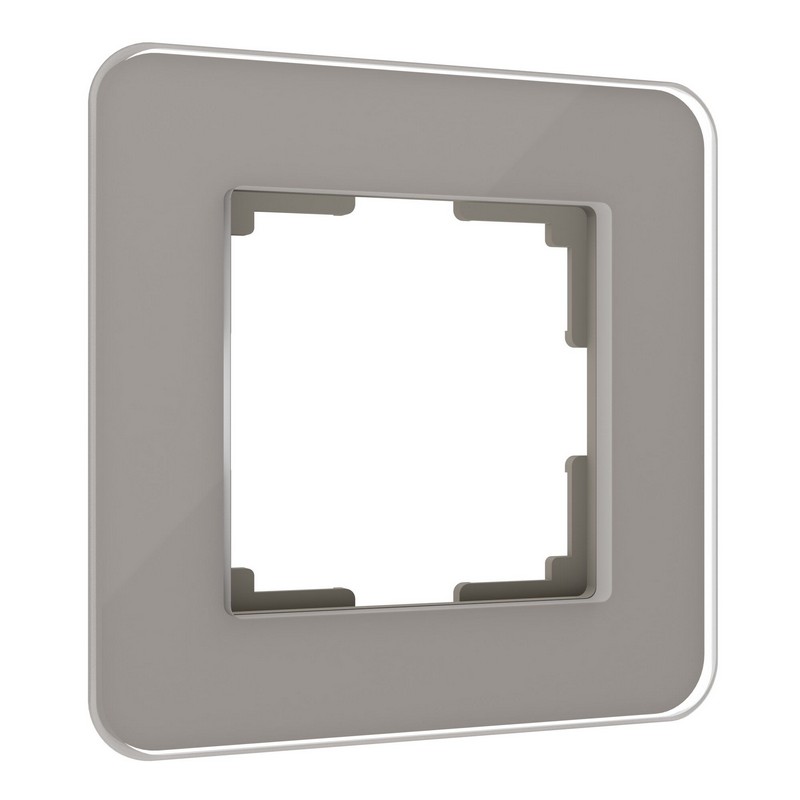 Рамки Werkel Elite Рамка Werkel из стекла на 1 пост Elite дымчатый W0012417