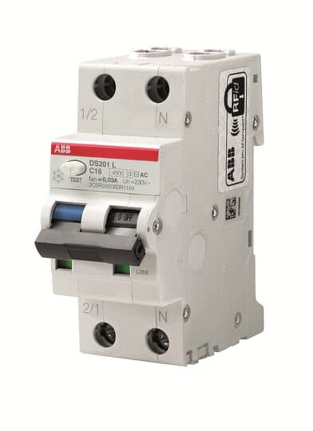 ABB Дифференциальный автомат ABB DS201 L C16 AC30 2CSR245080R1164 