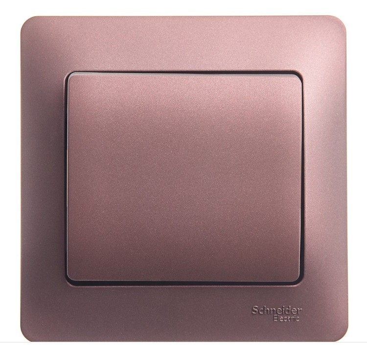 Glossa - Розетки и выключатели Glossa Баклажан