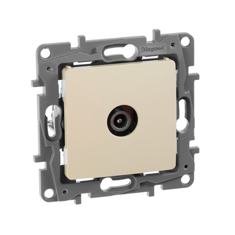 Legrand Etika Слоновая кость Розетка TVоконечная Legrand Etika слоновая кость 672365