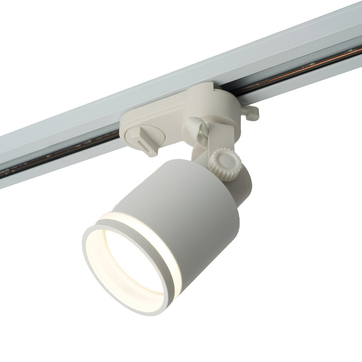 Трековые светодиодные светильники Светильник Feron AL188 трековый под лампу GU10 белый 48706 