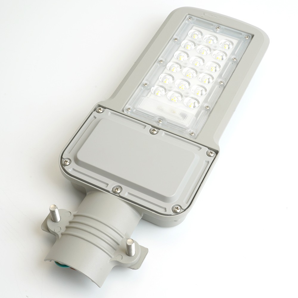 Консольные уличные светодиодные светильники на столб Светодиодный уличный консольный светильник Feron SP3040 50W 5000K 230V 41548 