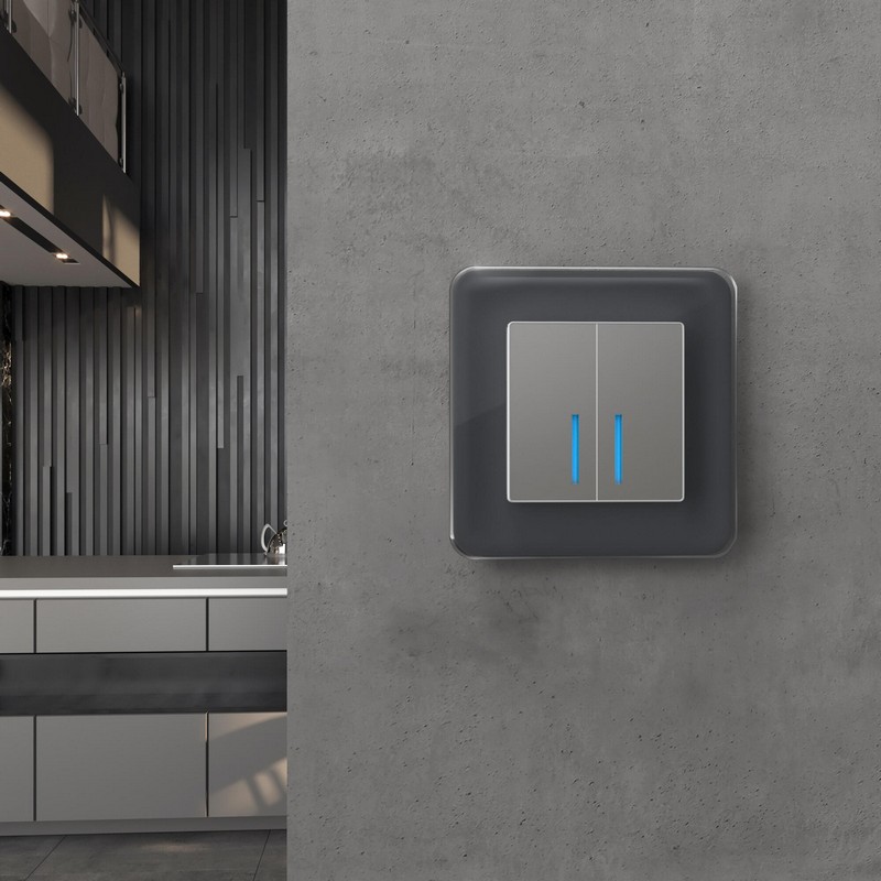 Рамки Werkel Elite Рамка Werkel из стекла на 1 пост Elite графит W0012440