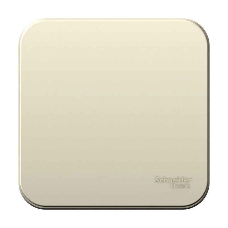 Blanca молочные розетки и выключатели Переключатель SE Blanca 1-клавишный Молочный наружный изолир. пластина BLNVA106012