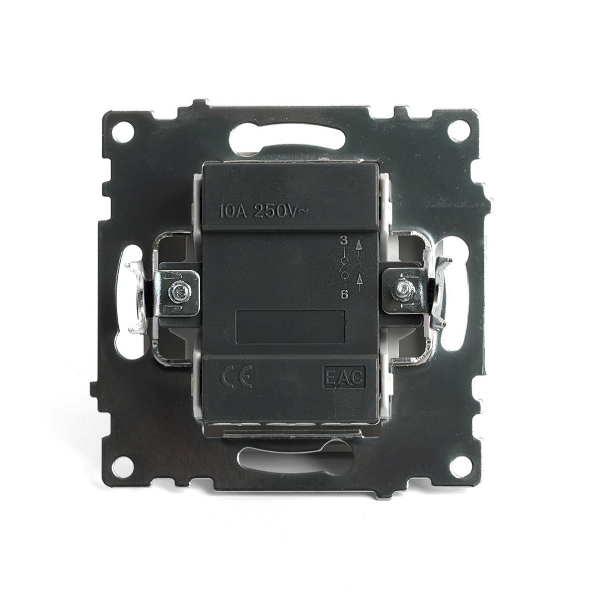 Катрин - Розетки и выключатели Stekker Выключатель 1-клавишный STEKKER GLS10-7103-08 250V 10А Катрин золото 49213