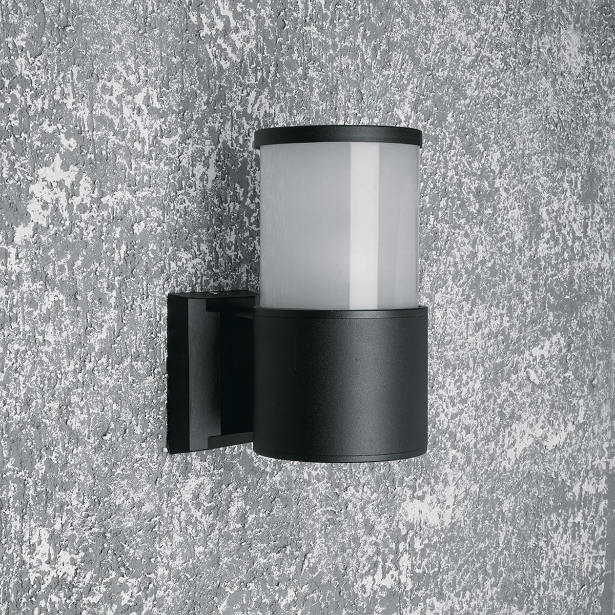 Уличные настенные светильники Светильник садово-парковый Feron DH0904 на стену вверх  E27 230V черный 11656 